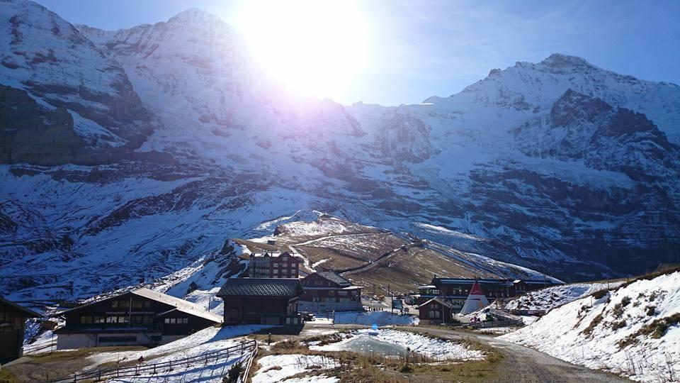Lodge Bergrestaurant Kleine Scheidegg Esterno foto