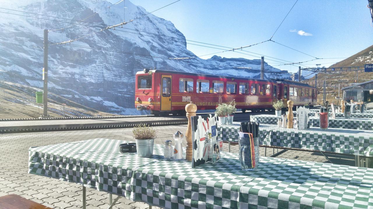 Lodge Bergrestaurant Kleine Scheidegg Esterno foto
