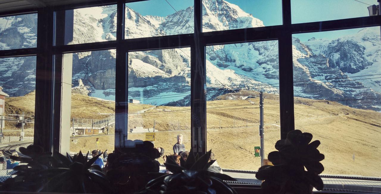 Lodge Bergrestaurant Kleine Scheidegg Esterno foto