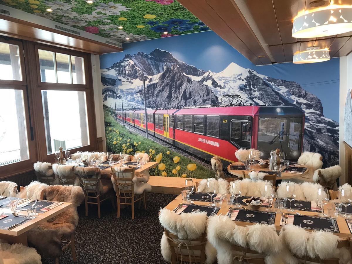 Lodge Bergrestaurant Kleine Scheidegg Esterno foto